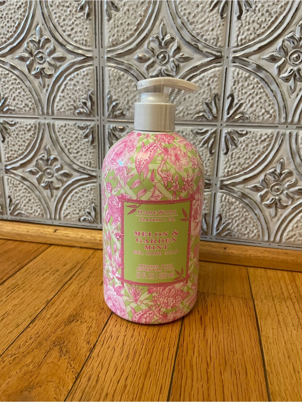 Homeworx Melon & Garden Mint Gel Hand Soap